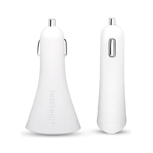 شارژر فندکی نزتک مدل Turbo T3 همراه با کابل لايتنينگ