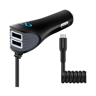 شارژر فندکی نزتک مدل N420-Micro همراه با کابل microUSB