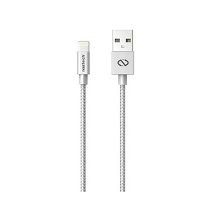 کابل تبديل USB به لايتنينگ نزتک مدل Braided طول 1.2 متر
