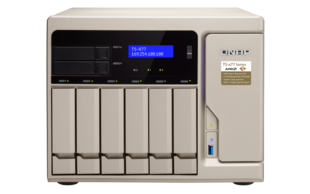 هارد تحت شبکه کیونپ مدل TS-877-1700-16G