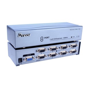 اسپلیتر VGA هشت پورت دیتک مدل DT-7508 با کیفیت 500 مگاهرتز