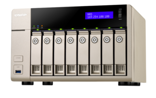 هارد تحت شبکه کیونپ مدل TVS-863+-8G