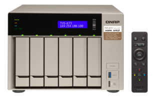 ذخیره ساز تحت شبکه کیونپ مدل TVS-673-8G بدون هارددیسک