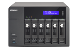 هارد تحت شبکه کیونپ مدل TVS-671-i5-8G