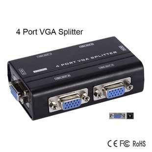 اسپلیتر VGA چهار پورت وی نت با کیفیت 250 مگاهرتز