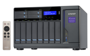 ذخیره ساز تحت شبکه کیونپ مدل TVS-1282-i3-8G بدون هارددیسک