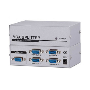 اسپلیتر VGA چهار پورت وی نت با کیفیت 150 مگاهرتز