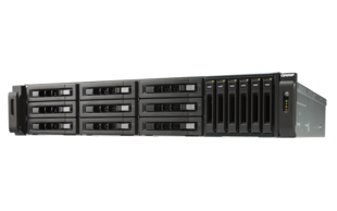 هارد تحت شبکه کیونپ مدل TVS-EC1280U-SAS-RP-16G-R2