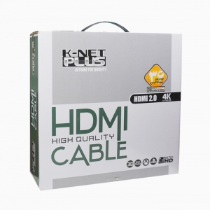 کابل HDMI2.0 کی نت پلاس مدل KP-CH20500 طول 50 متر