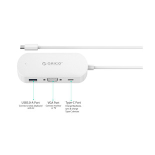 تبدیل Type-C به VGA مدل ORICO TCV1 اوریکو