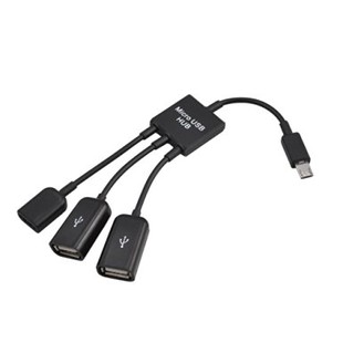 هاب 3 پورت OTG و microUSB