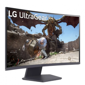 مانیتور 27 اینچ خمیده گیمینگ ال جی مدل UltraGear 27GS60QC