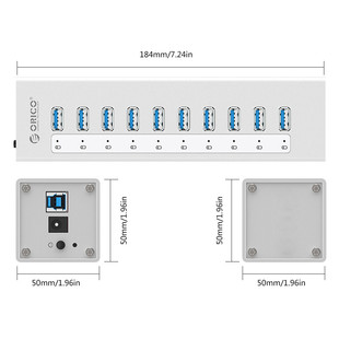 Orico A3H10-v1 10Port USB 3.0 Hub5