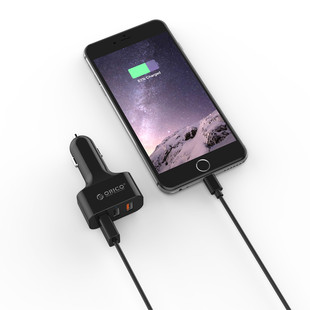 ORICO UCH-Q3 3port Car Charger1