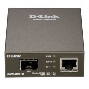 D-Link DMC-G01LC Ethernet to Fiber Media Converter