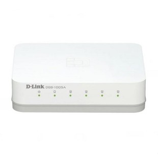 سوییچ دسکتاپ 5 پورت گیگابیتی دی-لینک مدل DGS-1005A