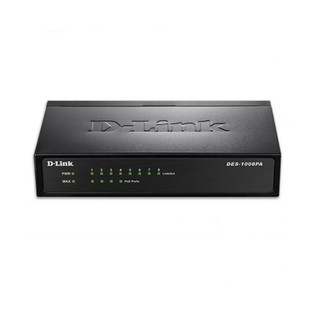 D-Link DES-1008PA 8-Port Desktop Switch