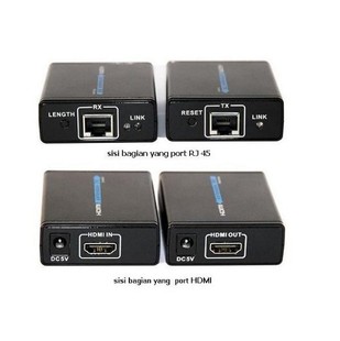 مبدل افزایش طول HDMI تحت شبکه 60 متری بافو BF-372