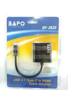 Bafo BF-2633 USB3.1 Type C To HDMI Converter