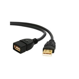 کابل افزایش طول USB2.0 AM/AF بافو با کانکتور طلایی به طول 3 متر