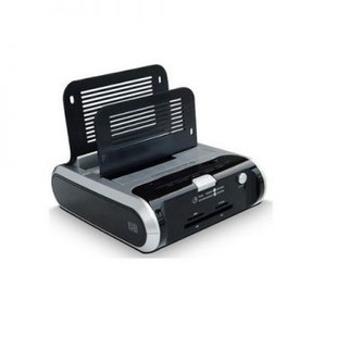 نگهدارنده هارد USB 3.0 با 2 پورت ورودی SATA همراه رم ریدر و هاب فرانت