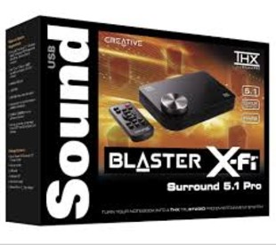 Creative Sound Blaster X-FI Surround 5.1 PRO USB Sound Card
