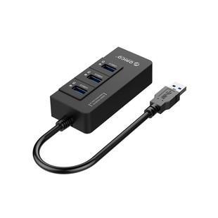 هاب 3 پورت همراه با پورت RJ45 اوریکو HR01-U3
