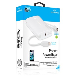 Naztech PB 5000i Pocket Power Bank
