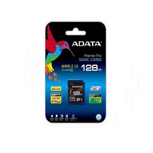 Adata Premier Pro SDXC UHS-I U3 Class 10 Memory Card – 128GB