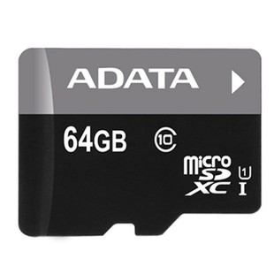 Adata MicroSDHC UHS-I Memory Card - 64GB