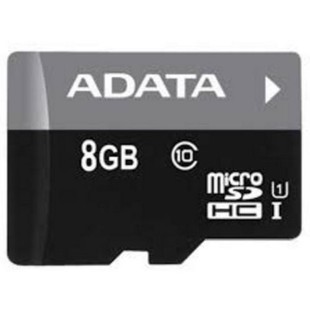 Adata MicroSDHC UHS-I Memory Card - 8GB