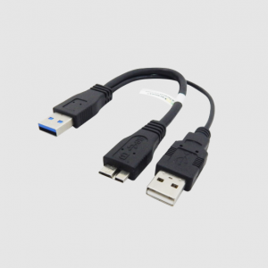 کابل هارد اکسترنال USB3.0 با سرعت 5G فرانت Y شکل مدل fn-u3cy02