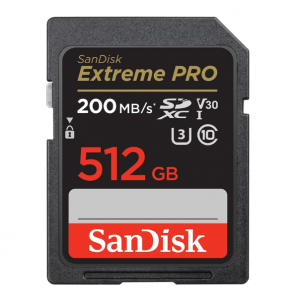 کارت حافظه SDXC سن دیسک 512 گیگ مدل Extreme Pro V30 UHS-I U3