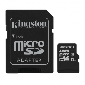 کارت حافظه microSDXC کینگستون 32 گیگ مدل CANVAS کلاس 10 استاندارد UHS-I U1