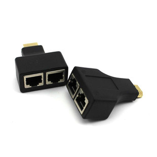 مبدل افزایش طول HDMI  بسته ی دو عددی