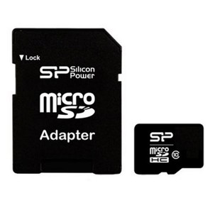 Silicon Power MicroSD 64GB Class10 With Adapter