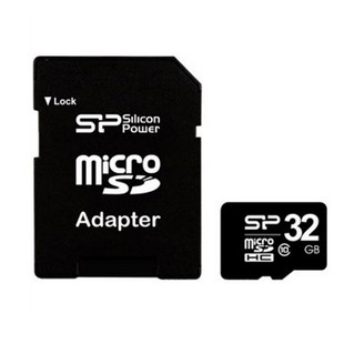 Silicon Power MicroSD 32GB Class10 With Adapter