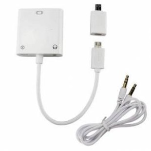 مبدل MHL به VGA با کابل صدا
