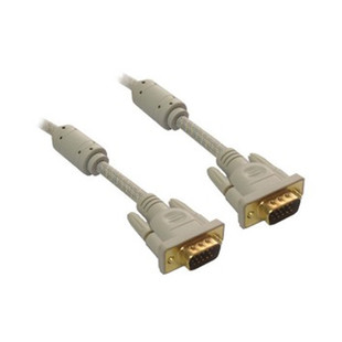 کابل SVGA فرانت دو سر زغال دار با روکش نایلون 3 متری