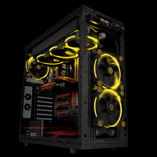 Thermaltake Riing 14 LED Yellow 140mm Case Fan - فن کیس ترمالتیک مدل Riing 14 با LED زرد