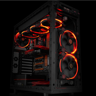 Thermaltake Riing 14 LED Red 140mm Case Fan - فن کیس ترمالتیک مدل Riing 14 با LED قرمز