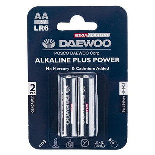 باتری قلمی دوو مدل Alkaline plus Power بسته 2 عددی