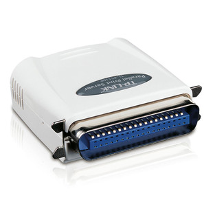 TP-LINK TL-PS110P Single Parallel Port Fast Ethernet Print Server - پرینت سرور تک پورت تی پی-لینک مدل TL-PS110P
