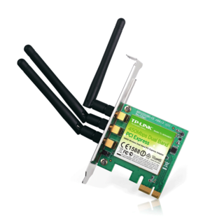TP-LINK TL-WDN4800 N900 Wireless Dual Band PCI Express Adapter - کارت شبکه بی‌سیم تی پی-لینک مدل TL-WDN4800