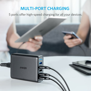 Wall Charger Anker A2054 PowerPort 5 Port USB