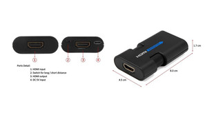 LKV168 HDMI Repeater Extender