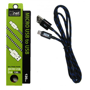 کابل تبديل USB به microUSB کنفی کی-نت طول 1.2 متر