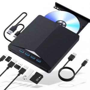 درایو DVD اکسترنال 7 در 1 ایده مدل External DVD Drive Super Slim