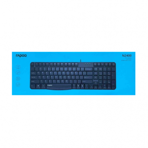 کیبورد باسیم رپو مدل N2400 Rapoo Wired Spill-resistant Keyboard