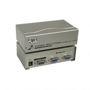 اسپلیتر VGA دو پورت کی نت پلاس 250 مگاهرتز
